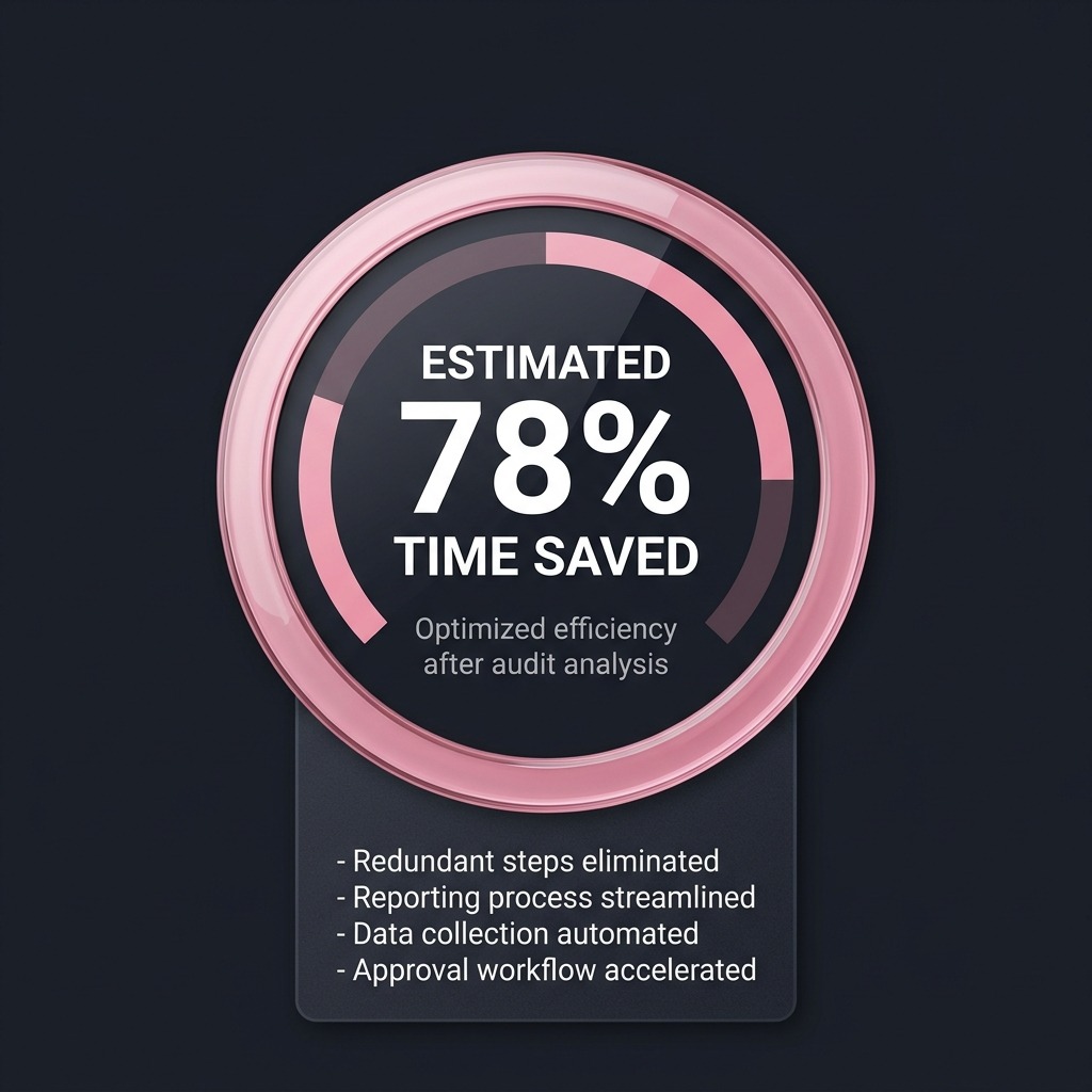 Inspector Agent Live Scan: 78% autonomous time savings detection and workflow bottleneck audit